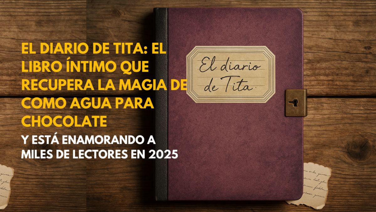 📖 El diario de Tita: el libro íntimo que recupera la magia de Como agua para chocolate y está enamorando a miles de lectores en 2025